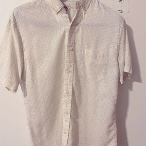 Faherty Short Sleeve Pacific Shirt Sunburst Print